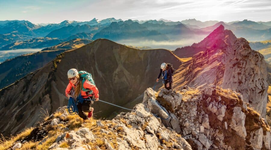 Bergsteigen als Ganzkörpertraining - Vorteile & Kategorien